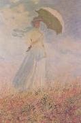 Claude Monet Study of a Figure Outdoors